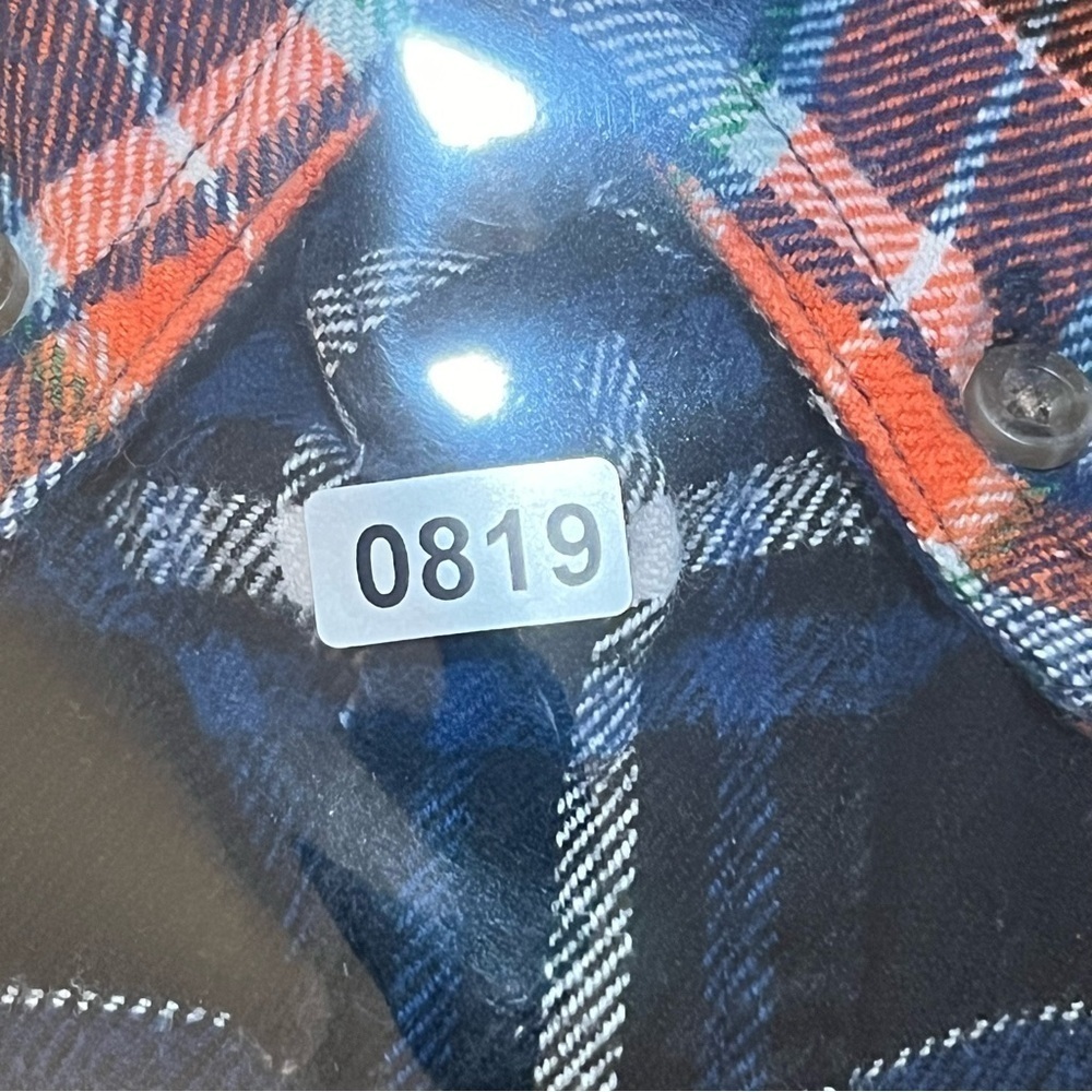 Woolrich Trout Run Men’s Large Plaid Flannel Shirt - Classic Fit - Picture 8 of 8